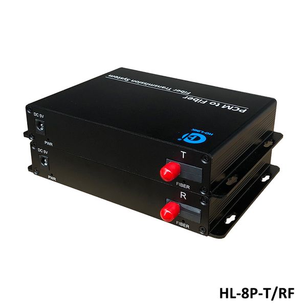  HL-8P-TRF bộ chuyển đổi quang thoại 8 kênh HO-LINK 