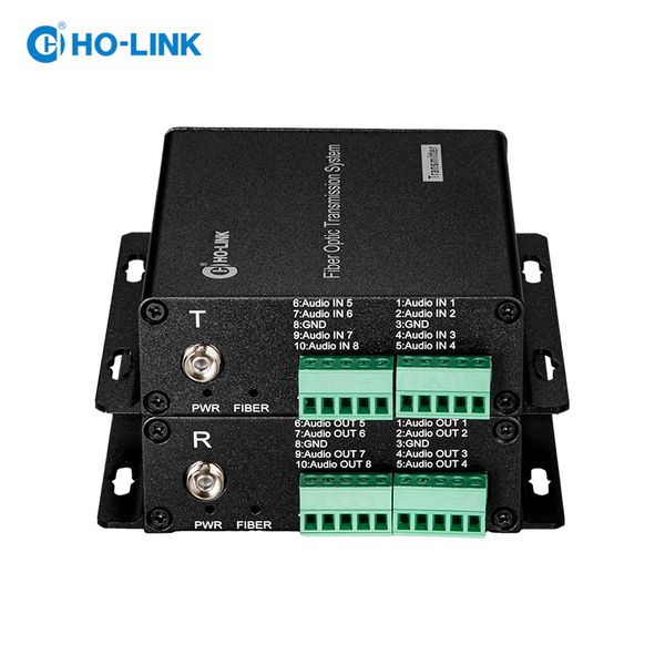  Bộ chuyển đổi audio sang quang 8 kênh phoenix terminal  HO-LINK HL-8TA-TR 