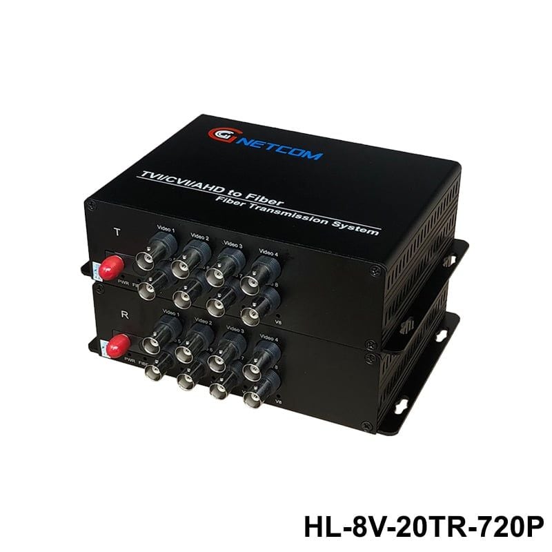 Bộ chuyển đổi video sang quang 8 kênh GNETCOM