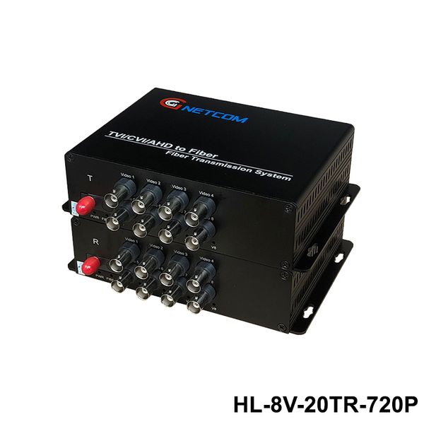  Bộ chuyển đổi video sang quang 8 kênh GNETCOM 
