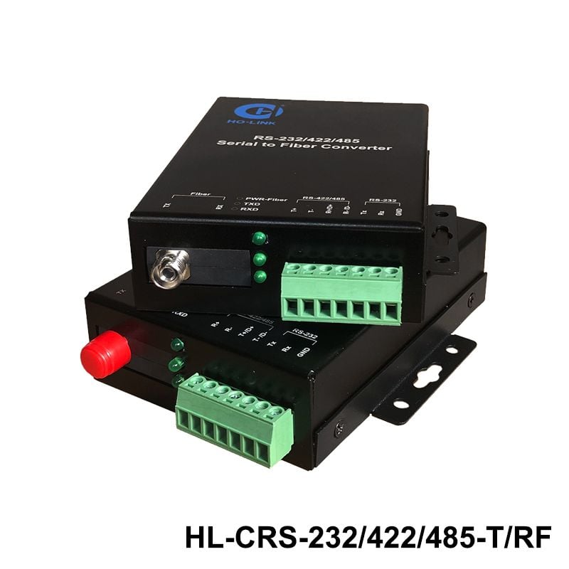 Bộ chuyển đổi serial qua quang HO-LINK HL-CRS-232/485/422-T/RF