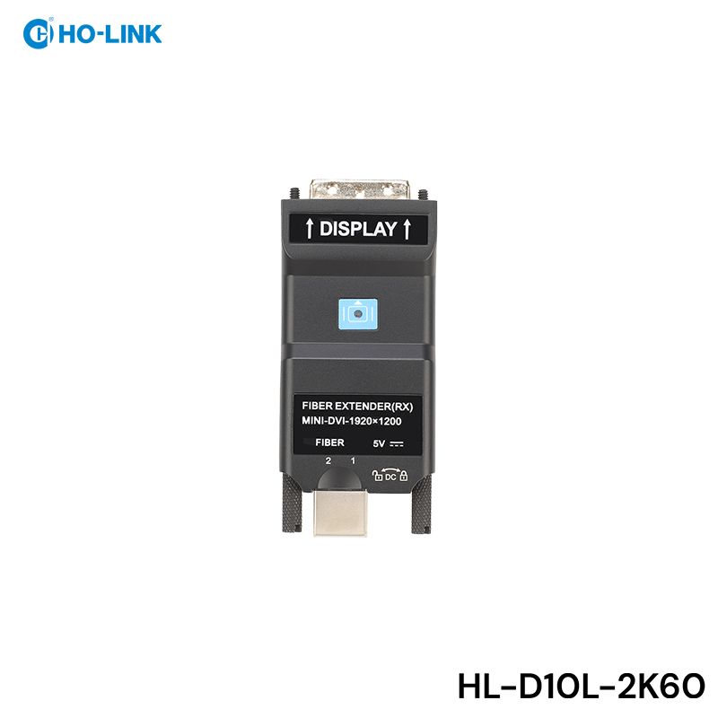 HL-D10L-2K60 bộ chuyển đổi DVI sang quang mini HO-LINK