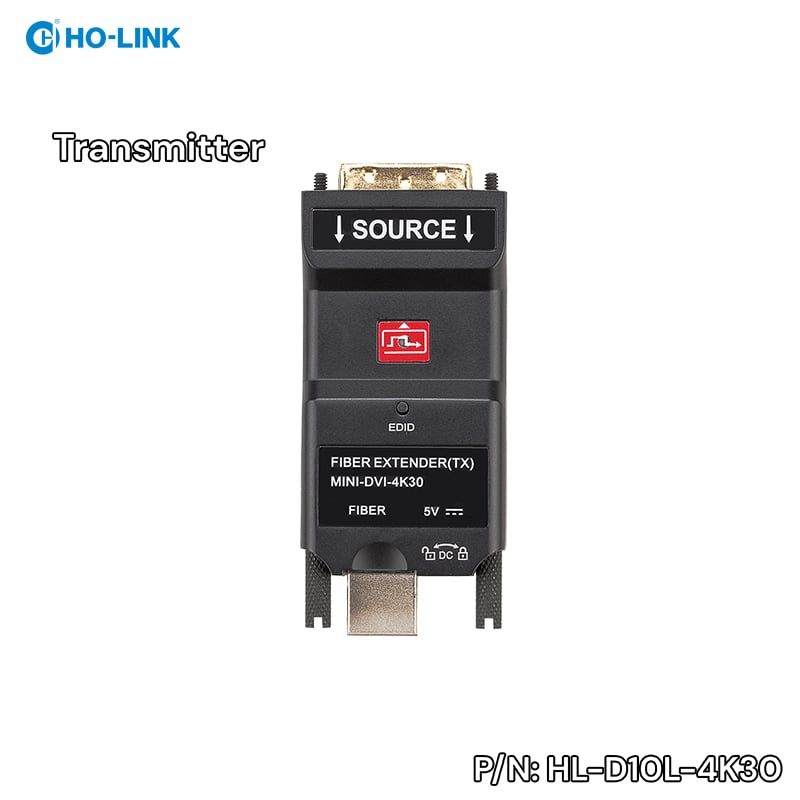 HL-D10L-4K30 bộ chuyển đổi DVI sang quang mini HO-LINK