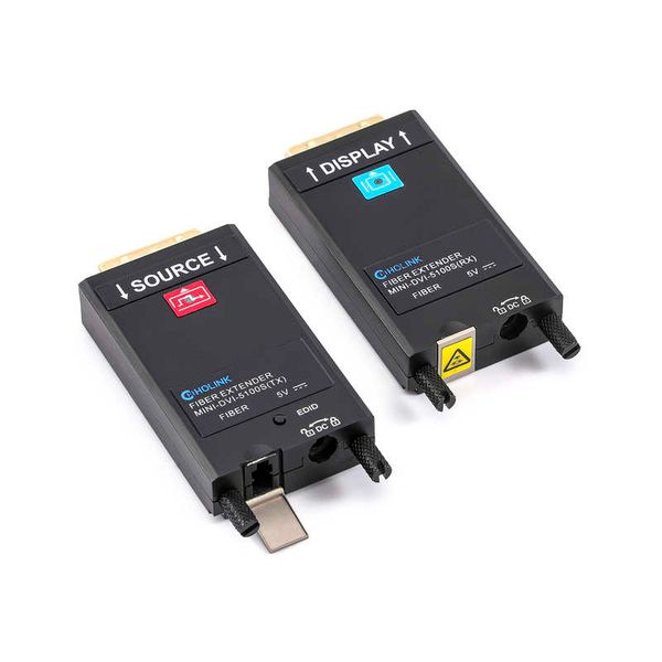  HL-D10L-4K60 bộ chuyển đổi DVI sang quang mini HO-LINK 