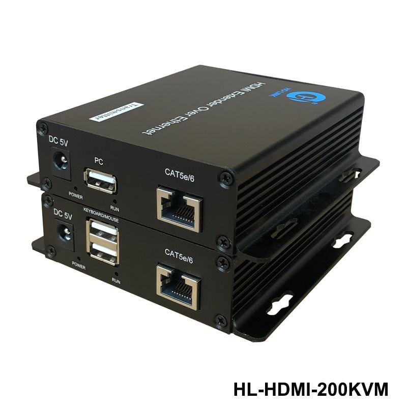 Bộ kéo dài HDMI 200M có USB HO-LINK HL-HDMI-200KVM