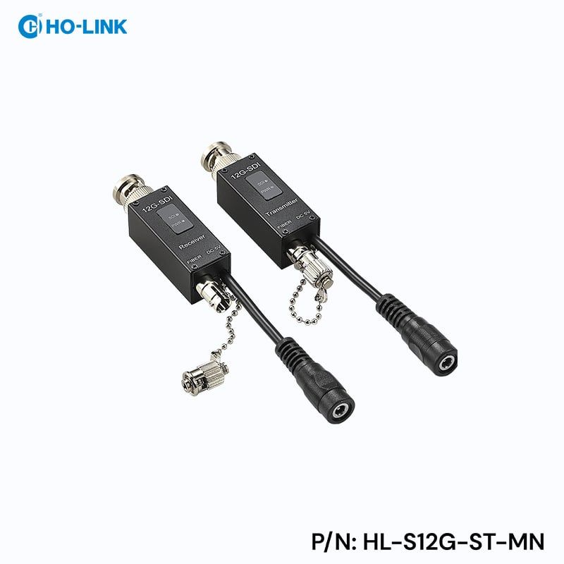 Bộ chuyển đổi 12G SDI qua quang mini cổng ST HO-LINK HL-S12G-ST-MN