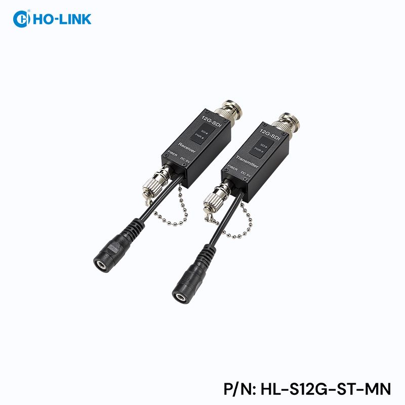 Bộ chuyển đổi 12G SDI qua quang mini cổng ST HO-LINK HL-S12G-ST-MN