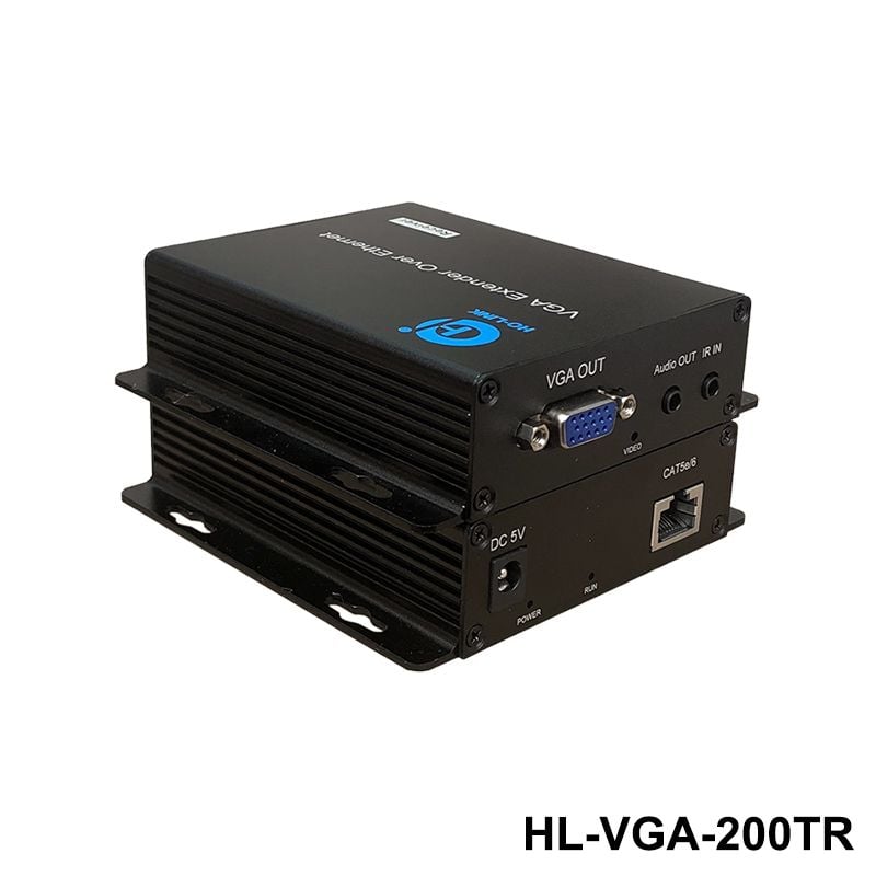 Bộ chuyển đổi VGA sang lan 200m HO-LINK HL-VGA-200T/R