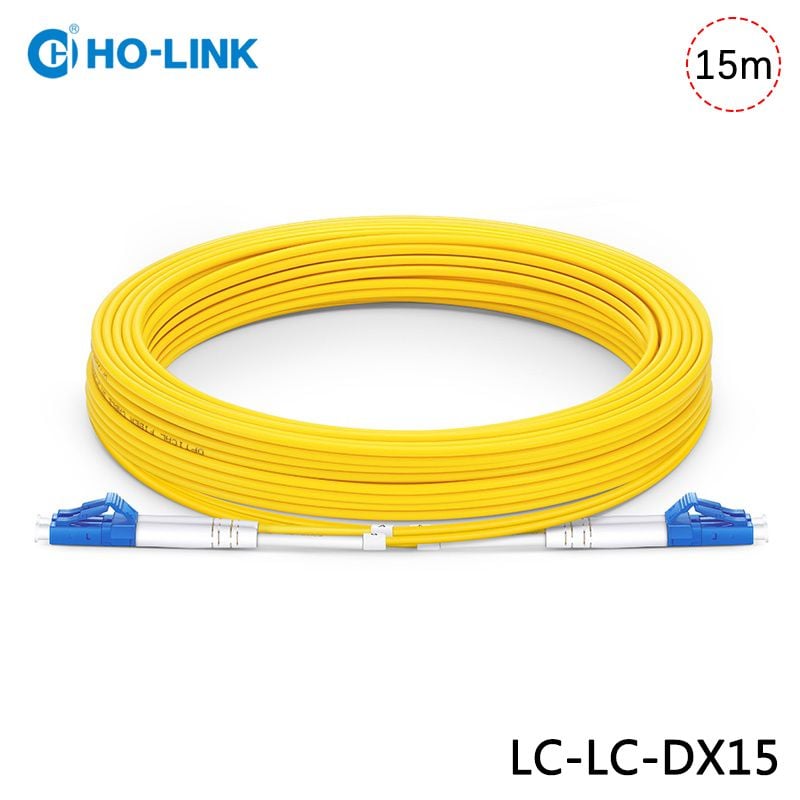 Dây nhảy quang LC-LC/UPC-SM-DX-3.0mm-G652D-PVC