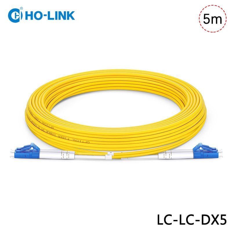 Dây nhảy quang LC-LC/UPC-SM-DX-3.0mm-G652D-PVC