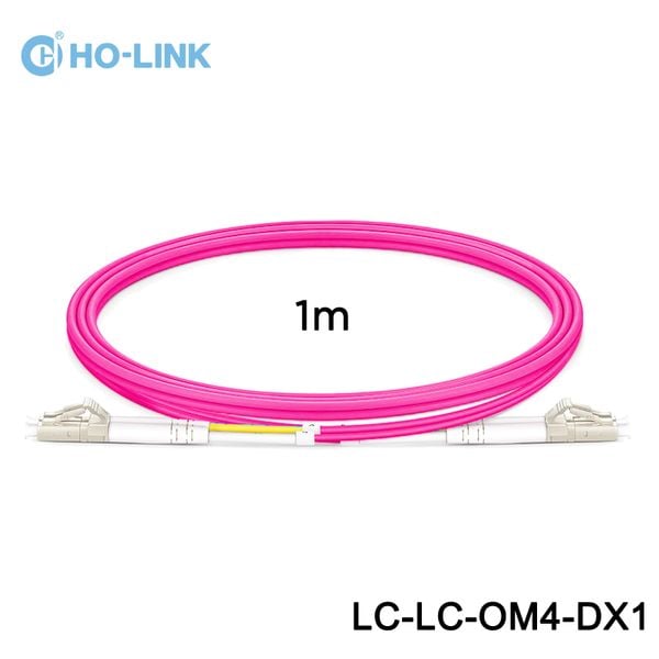  Dây nhảy quang LC-LC/UPC-MM-DX-2.0mm-OM4 
