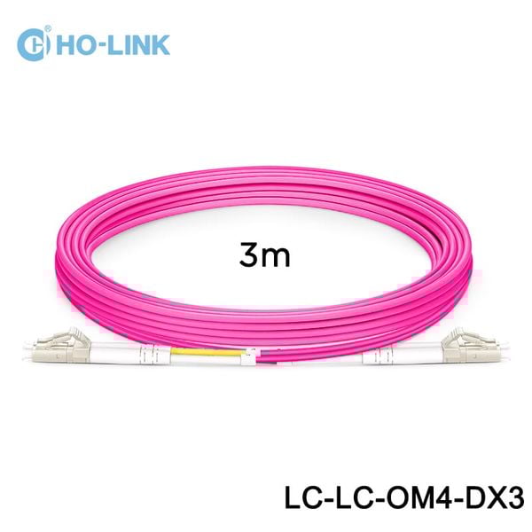  Dây nhảy quang LC-LC/UPC-MM-DX-2.0mm-OM4 
