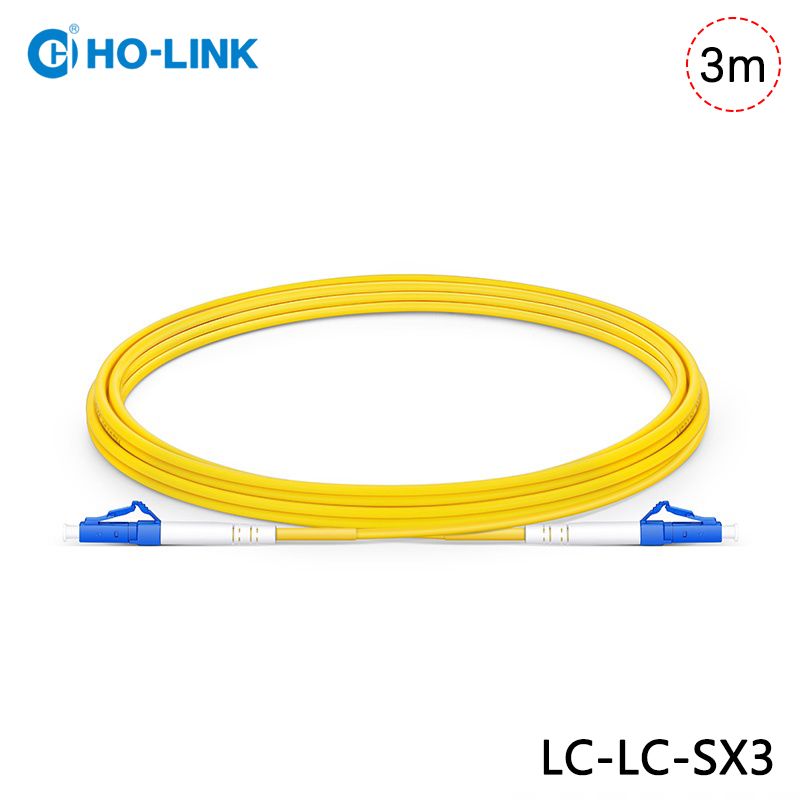 Dây nhảy quang LC-LC/UPC-SM-SX-3.0mm-G652D-PVC