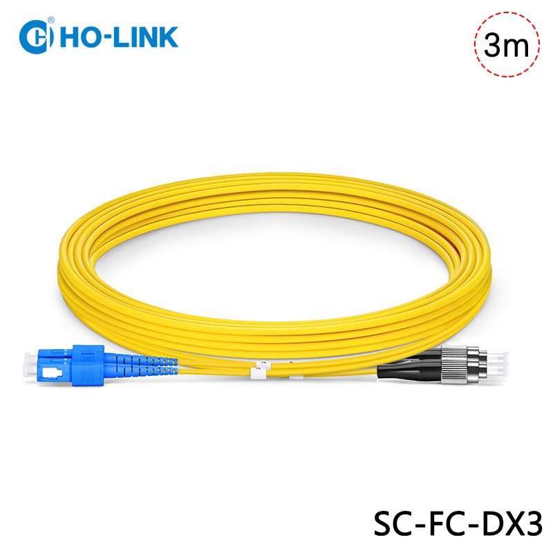 Dây nhảy quang SC-FC/UPC-SM-DX-3.0mm-G652D-PVC
