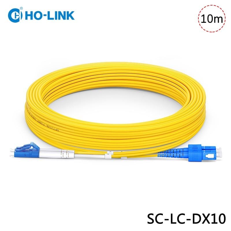 Dây nhảy quang SC-LC/UPC-SM-DX-3.0mm-G652D-PVC