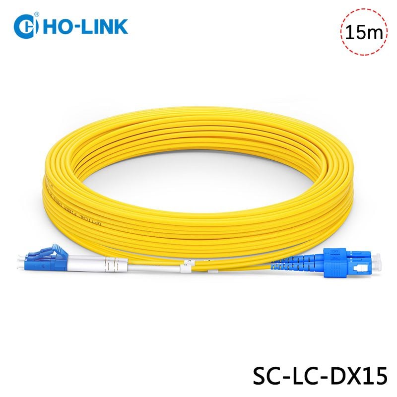 Dây nhảy quang SC-LC/UPC-SM-DX-3.0mm-G652D-PVC