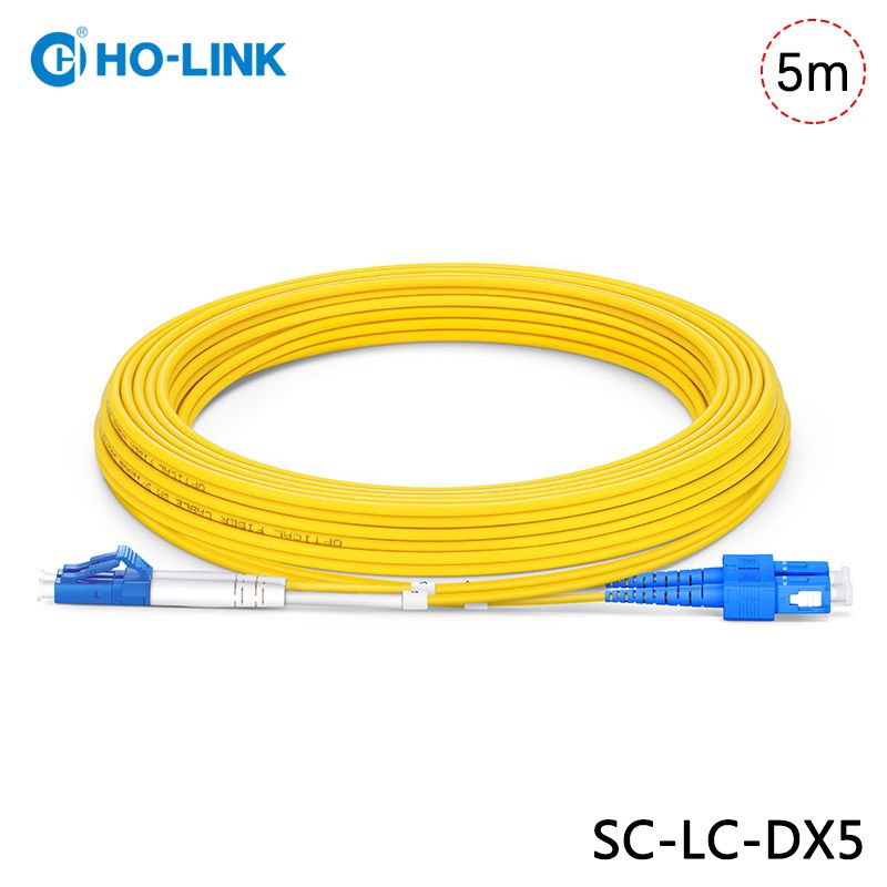 Dây nhảy quang SC-LC/UPC-SM-DX-3.0mm-G652D-PVC