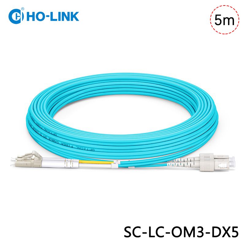 Dây nhảy quang SC-LC/UPC-MM-DX-3.0mm-OM3-PVC