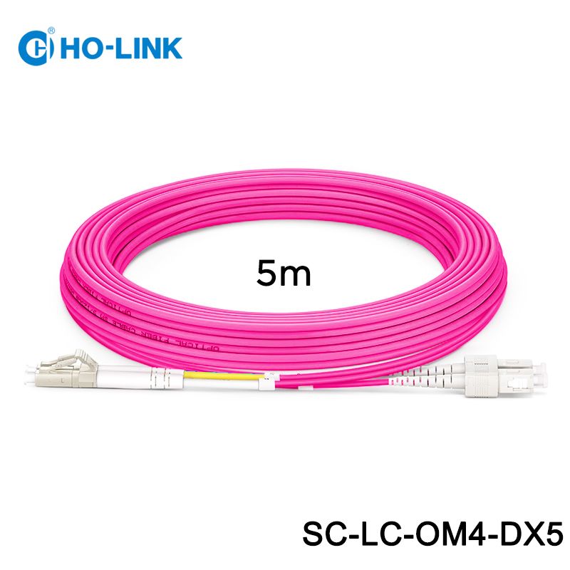 Dây nhảy quang SC-LC/UPC-MM-DX-2.0mm-OM4