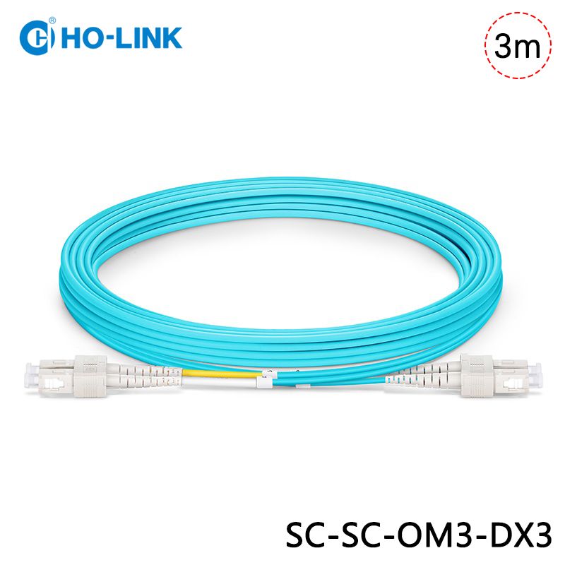 Dây nhảy quang SC-SC/UPC-MM-DX-3.0mm-OM3-PVC