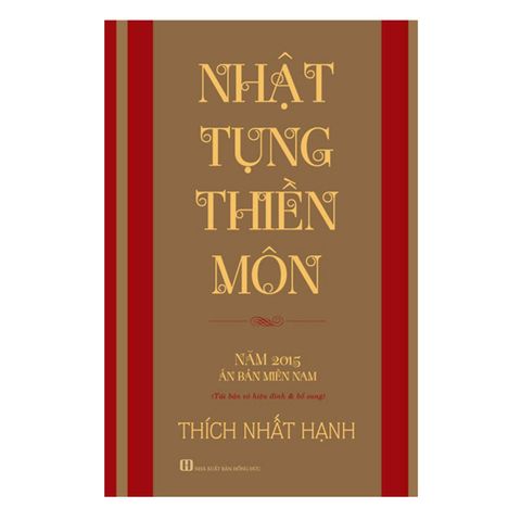  Nhật tụng Thiền môn - Bìa cứng 