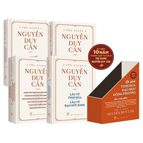  Bộ Sách Tinh Hoa Thu Giang Nguyễn Duy Cần (10 quyển) - Có hộp 