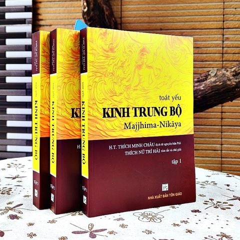  Toát Yếu Kinh Trung Bộ (Bộ 3 quyển) 