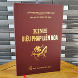  Kinh Diệu Pháp Liên Hoa (Bìa Da Simili) 