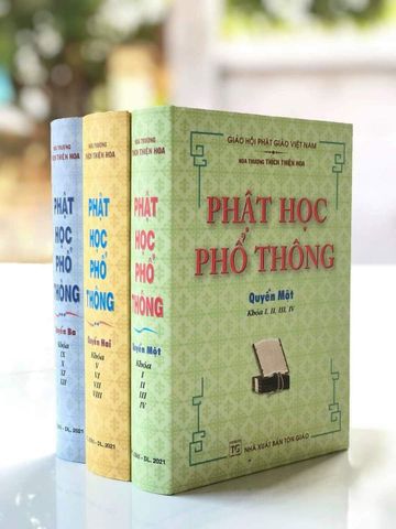  Phật học phổ thông (bộ 3 quyển - bìa cứng) 