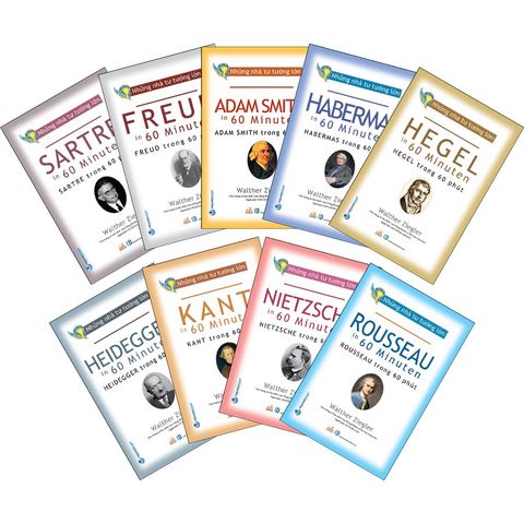  Những Nhà Tư Tưởng Lớn Trong 60 Phút (trọn bộ 9 quyển) 
