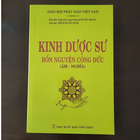  Sách Kinh Dược Sư Bổn Nguyện Công Đức (Âm - Nghĩa) 