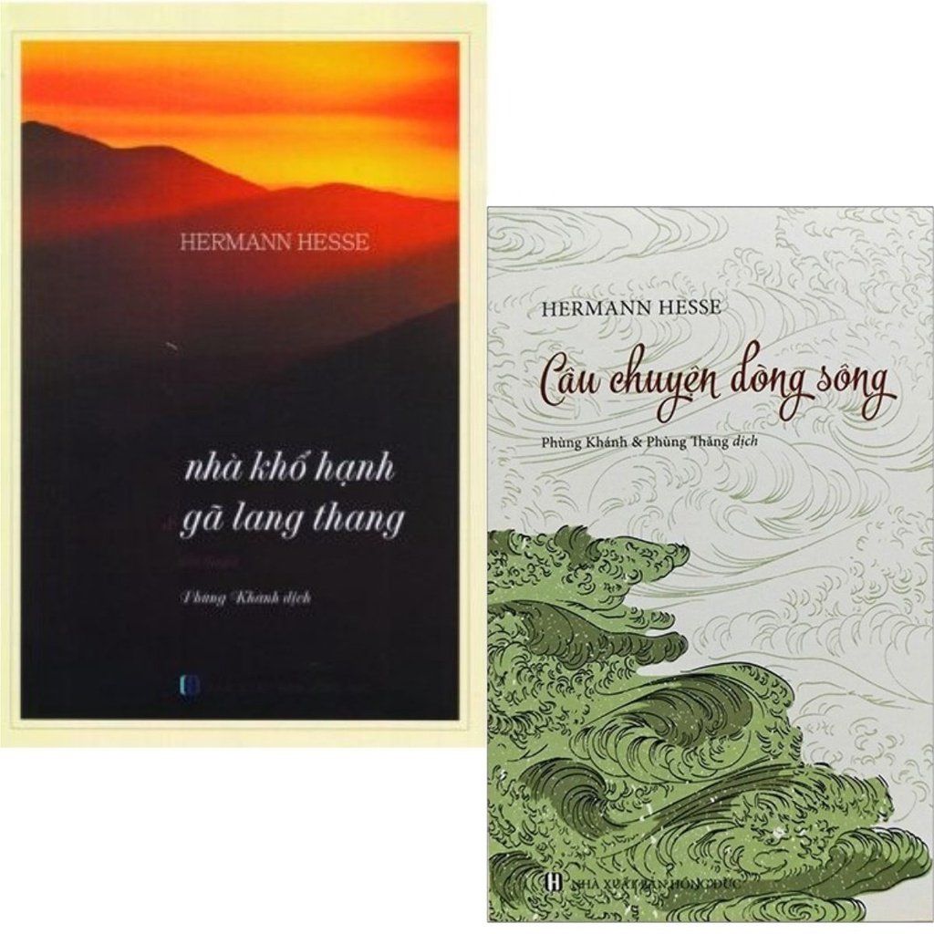  Combo 2 quyển Nhà khổ hạnh và gã lang thang + Câu chuyện dòng sông - Hermann Hesse 