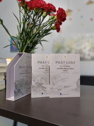  Phật Giáo Với Tư Tưởng Xã Hội Trung Hoa (hộp 2 quyển) 