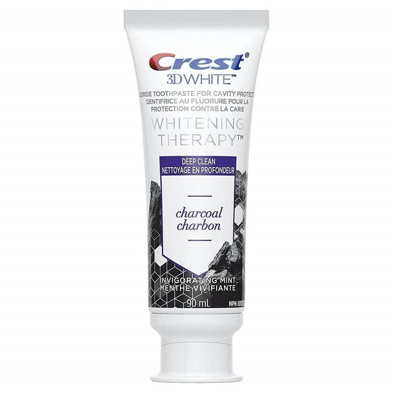 Kem Đánh Răng Crest 3D White Whitening Therapy Charcoal Toothpaste