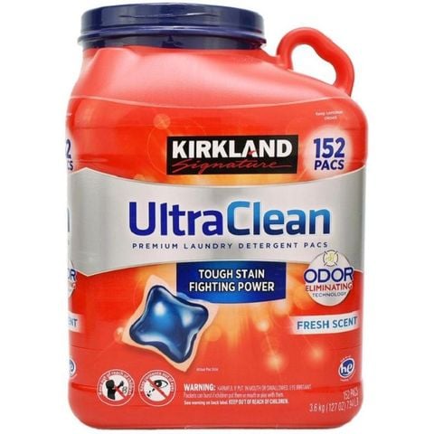 Kirkland Signature Ultra Clean -  Viên giặt xả kháng khuẩn