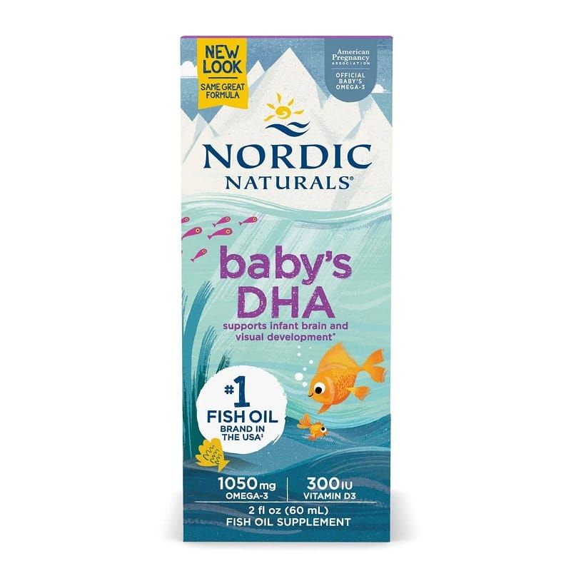 Nordic Naturals Baby’s DHA Omega 3 With Vitamin D3 - Bổ Sung DHA Cho Bé Dưới 1 Tuổi