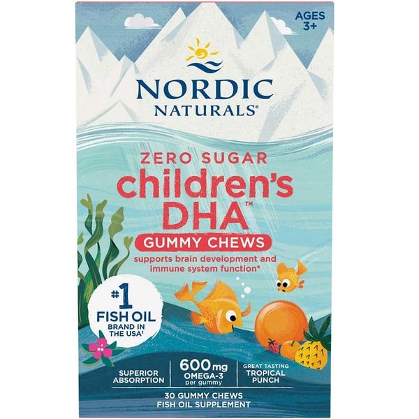 Nordic Naturals Children's DHA Gummies 600mg - Kẹo Dẻo Bổ Sung Omega-3 Cho Bé