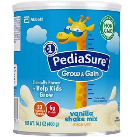 Sữa Pediasure Mỹ Grow and Gain 400g Dạng Bột