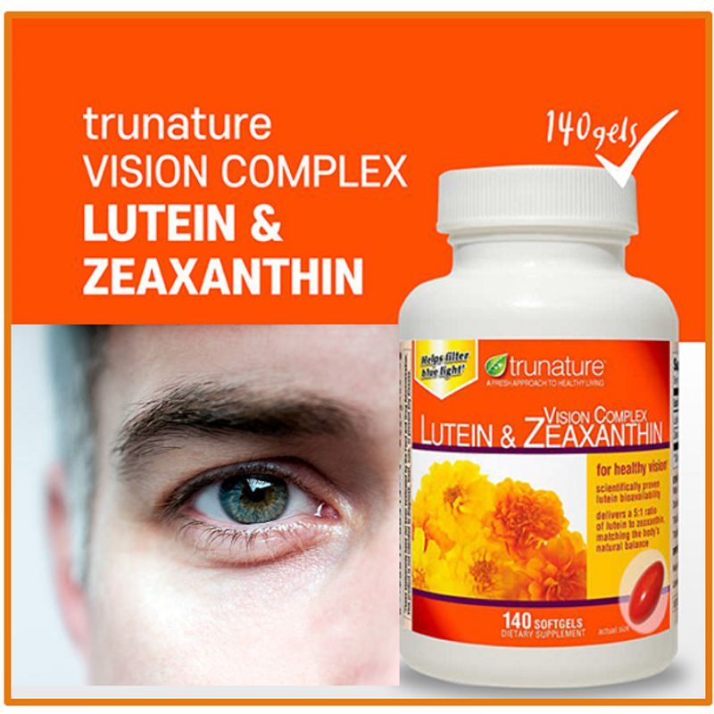 Trunature Vision Complex Lutein & Zeaxanthin - Viên Uống Bổ Mắt
