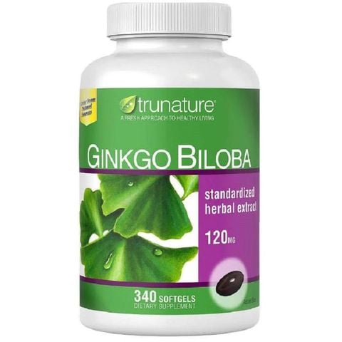 Trunature Ginkgo Biloba - Tăng Cường Tuần Hoàn Não