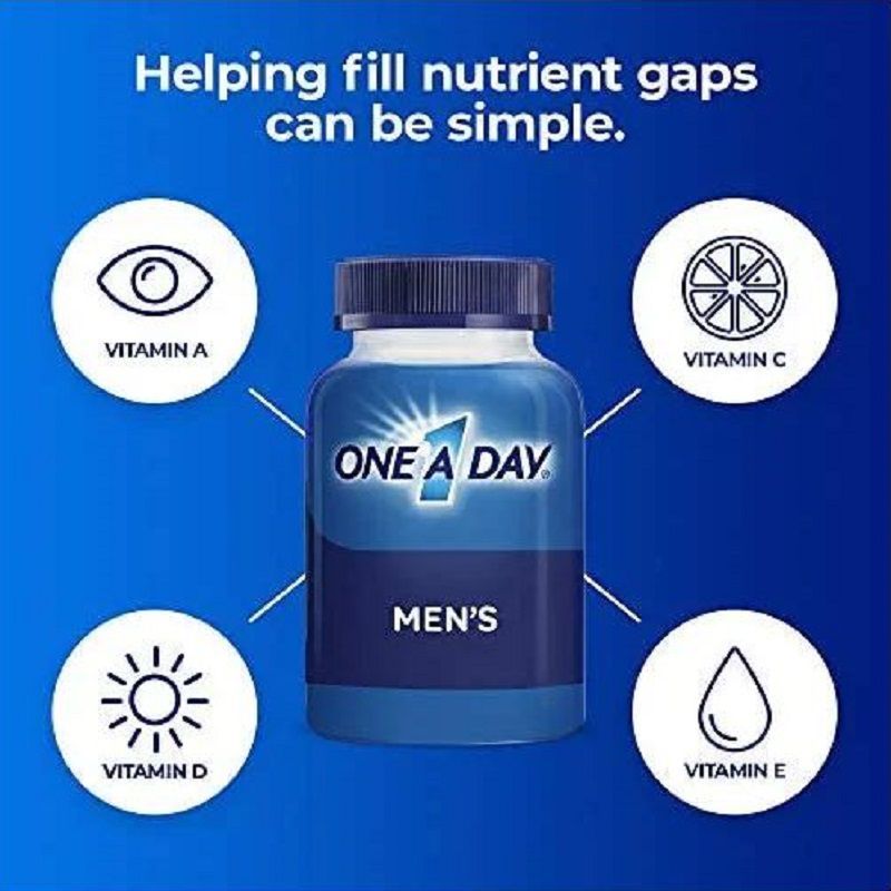 One A Day Men's Multivitamin 300 Viên - Vitamin Tổng Hợp Cho Nam Giới