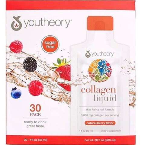 Youtheory Collagen Liquid For Hair Skin And Nails - Collagen Dạng Nước