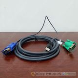  2L-5203U | Cáp tín hiệu cho thiết bị Aten 3M USB KVM Cable with 3 in 1 SPHD 