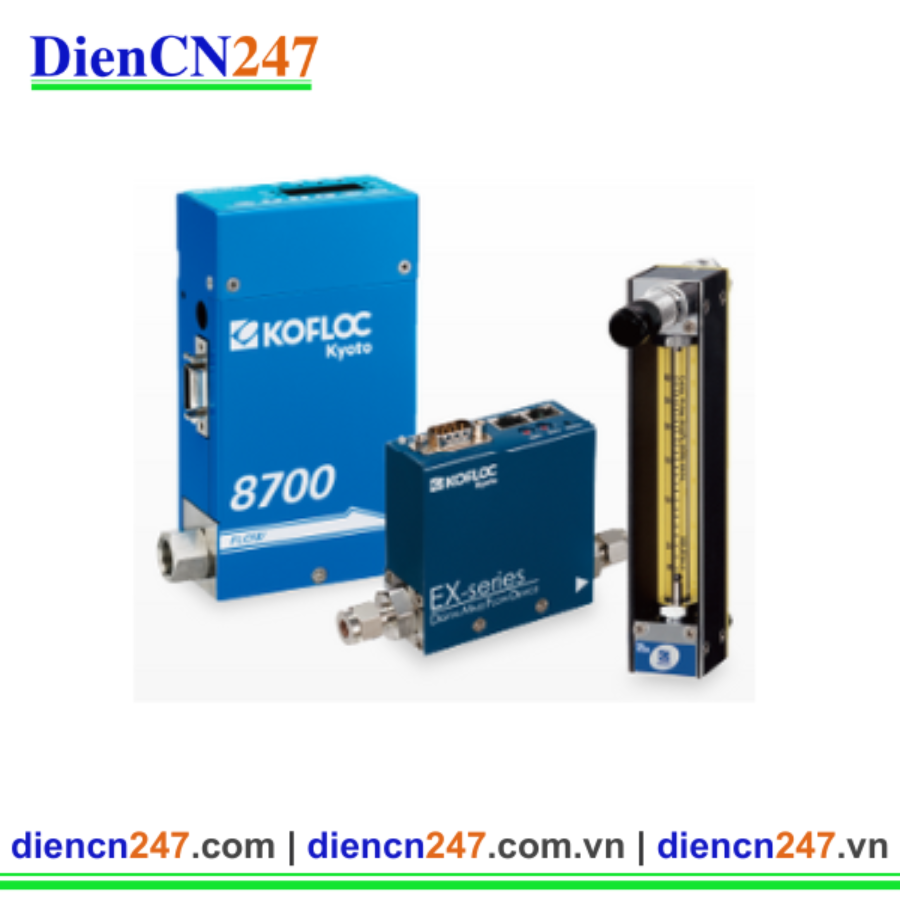  Bộ điều khiển lưu lượng khối 8700MC-0-Rc1/4-H2-50SCCM-20℃ Kofloc Vietnam 