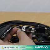  CBL-M68M9x8-100 | Cáp tín hiệu cho card PCI CP-118EL, CP-168EL Moxa(SCSI VHDCI 68 Đực sang 8 cổng DB9 Đực, 1m) 