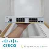  CBS250-16P-2G | Thiết bị chuyển mạch Cisco 16 cổng PoE Gigabit, 2 cổng Combo Gigabit(RJ-45 và SFP) 