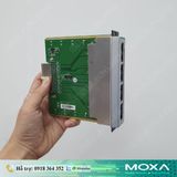  CM-600-4SSC | Card mạng 4 cổng quang Single mode 100BaseFX, Giắc SC, sử dụng cho EDS-600 Series, Nhiệt độ hoạt động -40 - 75°C 
