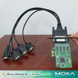  CP-114EL | Card chuyển đổi tín hiệu Moxa 4 cổng RS-232/422/485PCI Express x1 serial board, không bao gồm cáp 