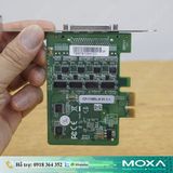  CP-118EL-A | Card chuyển đổi tín hiệu Moxa  8 cổng RS-232/422/485 PCI Express x1 serial board, không bao gồm cáp 