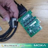 CP-118EL-A | Card chuyển đổi tín hiệu Moxa  8 cổng RS-232/422/485 PCI Express x1 serial board, không bao gồm cáp 